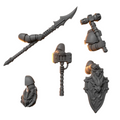 Hero Pose Arms Anvil Wardens Conversion Bits For 28mm 32mm Sci-fi Space Knights