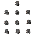 Pauldrons Pack 3 Anvil Wardens Conversion Bits For 28mm 32mm Sci-fi Space Knights