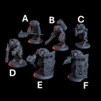 Gravefont Ghoul Anointed Miniatures | Trench Grimdark | Diceverse