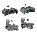 Big Warrior Ranged Weapons | Eternal Pilgrims | Conversion Bits For 28mm 32mm Sci-fi Marines
