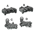 Big Warrior Ranged Weapons | Eternal Pilgrims | Conversion Bits For 28mm 32mm Sci-fi Marines