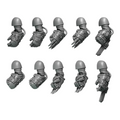 Big Fists & Claws | Eternal Pilgrims | Conversion Bits For 28mm 32mm Sci-fi Marines