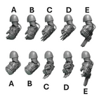 Big Fists & Claws | Eternal Pilgrims | Conversion Bits For 28mm 32mm Sci-fi Marines