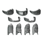 Gorgets & Shin Guards | Eternal Pilgrims | Conversion Bits For 28mm 32mm Sci-fi Marines