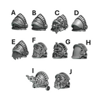 Big Shoulder Pad Pauldrons | Eternal Pilgrims | Conversion Bits For 28mm 32mm Sci-fi Marines