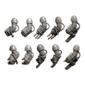 Big Fists & Claws | Eternal Crusaders | Conversion Bits For 28mm 32mm Sci-fi Marines