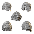 Shoulder Pads Pack 2 | Eternal Crusaders | Conversion Bits For 28mm 32mm Sci-fi Marines