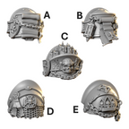 Shoulder Pads Pack 2 | Eternal Crusaders | Conversion Bits For 28mm 32mm Sci-fi Marines