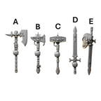 One Handed Melee Weapons | Eternal Crusaders | Conversion Bits For 28mm 32mm Sci-fi Marines
