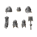 Battle Priest Upgrade Kit | Eternal Crusaders | Conversion Bits For 28mm 32mm Sci-fi Space Knights