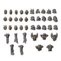 Anvil Wardens Core Upgrade Pack | Conversion Bits For 28mm 32mm Sci-fi Space Knights