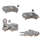 Big Warrior Ranged Weapons | Anvil Wardens | Conversion Bits For 28mm 32mm Sci-fi Marines