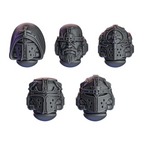 Crusader Heads & Helmets | Pactum Aeternum | Conversion Bits For 28mm 32mm Sci-fi Space Knights