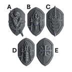Crusader Shields | Pactum Aeternum | Conversion Bits For 28mm 32mm Sci-fi Space Knights