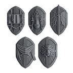 Knight Shields | Pactum Aeternum | Conversion Bits For 28mm 32mm Sci-fi Space Knights