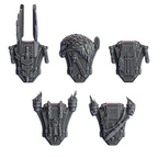 Knight Backpacks | Pactum Aeternum | Conversion Bits For 28mm 32mm Sci-fi Space Knights