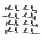 Warden Two-Handed Weapons | Pactum Aeternum | Conversion Bits For 28mm 32mm Sci-fi Space Knights