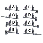 Warden Two-Handed Weapons | Pactum Aeternum | Conversion Bits For 28mm 32mm Sci-fi Space Knights