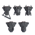 Warden Backpacks | Pactum Aeternum | Conversion Bits For 28mm 32mm Sci-fi Space Knights