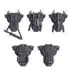 Warden Backpacks | Pactum Aeternum | Conversion Bits For 28mm 32mm Sci-fi Space Knights