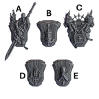 Crusader Backpacks | Pactum Aeternum | Conversion Bits For 28mm 32mm Sci-fi Space Knights