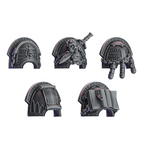 Warden Shoulder Pads | Pactum Aeternum | Conversion Bits For 28mm 32mm Sci-fi Space Knights