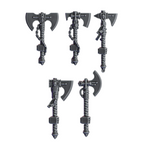 Crusader Axes | Pactum Aeternum | Conversion Bits For 28mm 32mm Sci-fi Space Knights