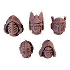Heads  | Fallen Lions | Sci-Fi Grimdark Custom Bitz Wargaming Miniatures 28mm 32mm