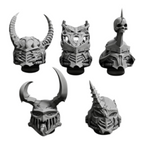 Helmets | Predators | Sci-Fi Grimdark Custom Bitz Wargaming Miniatures 28mm 32mm