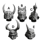 Helmets | Predators | Sci-Fi Grimdark Custom Bitz Wargaming Miniatures 28mm 32mm