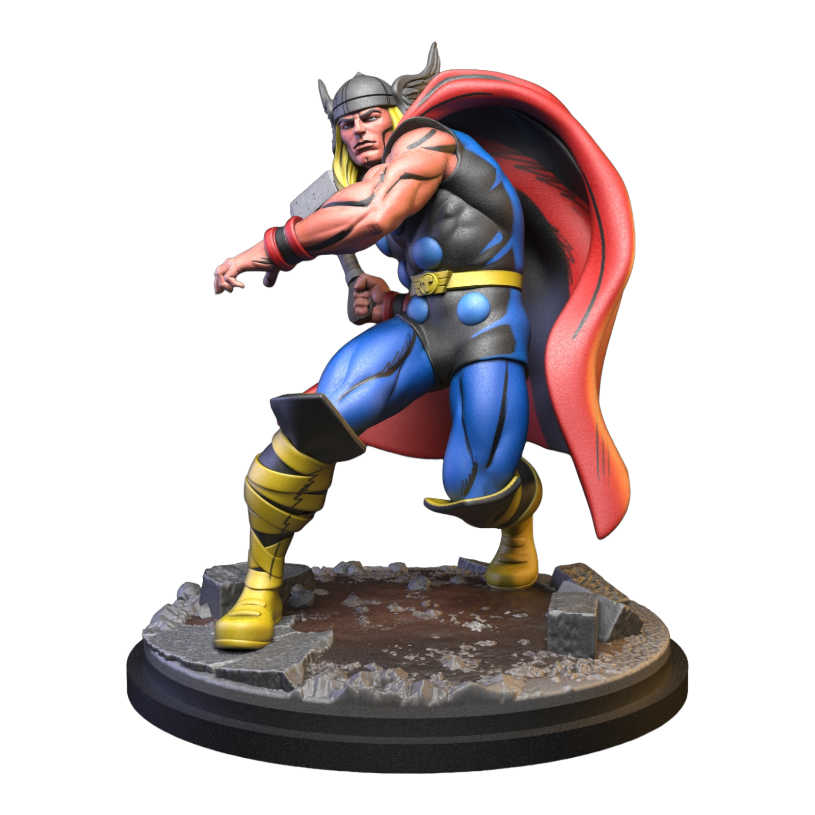 Classic Avenging Team | Super Hero Sci-Fi Miniature | C27 Studio