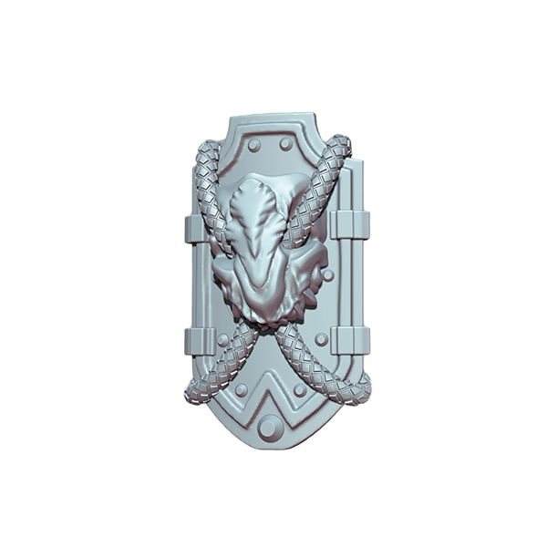 Space Warrior Shield Pack | Tyrant Hunters | Ratman Forge | Sci-Fi Grimdark Custom Bitz Wargaming Miniatures 28mm 32mm