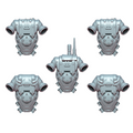 Space Warrior Backpacks A | Tyrant Hunters | Ratman Forge | Sci-Fi Grimdark Custom Bitz Wargaming Miniatures 28mm 32mm