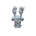 5x Space Warrior Backpack A | Tyrant Hunters | Ratman Forge | Sci-Fi Grimdark Custom Bitz Wargaming Miniatures 28mm 32mm