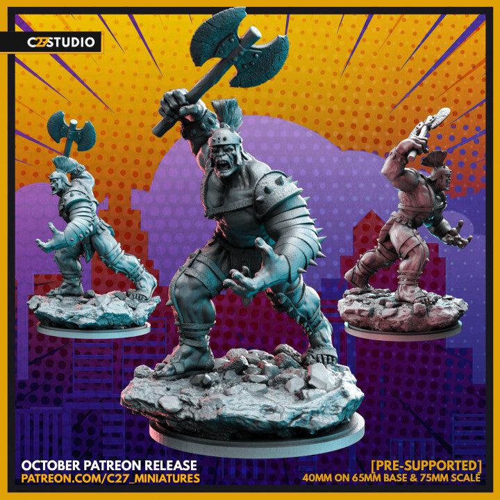 Planet Bulk | Heroes | Sci-Fi Miniature | C27 Studio