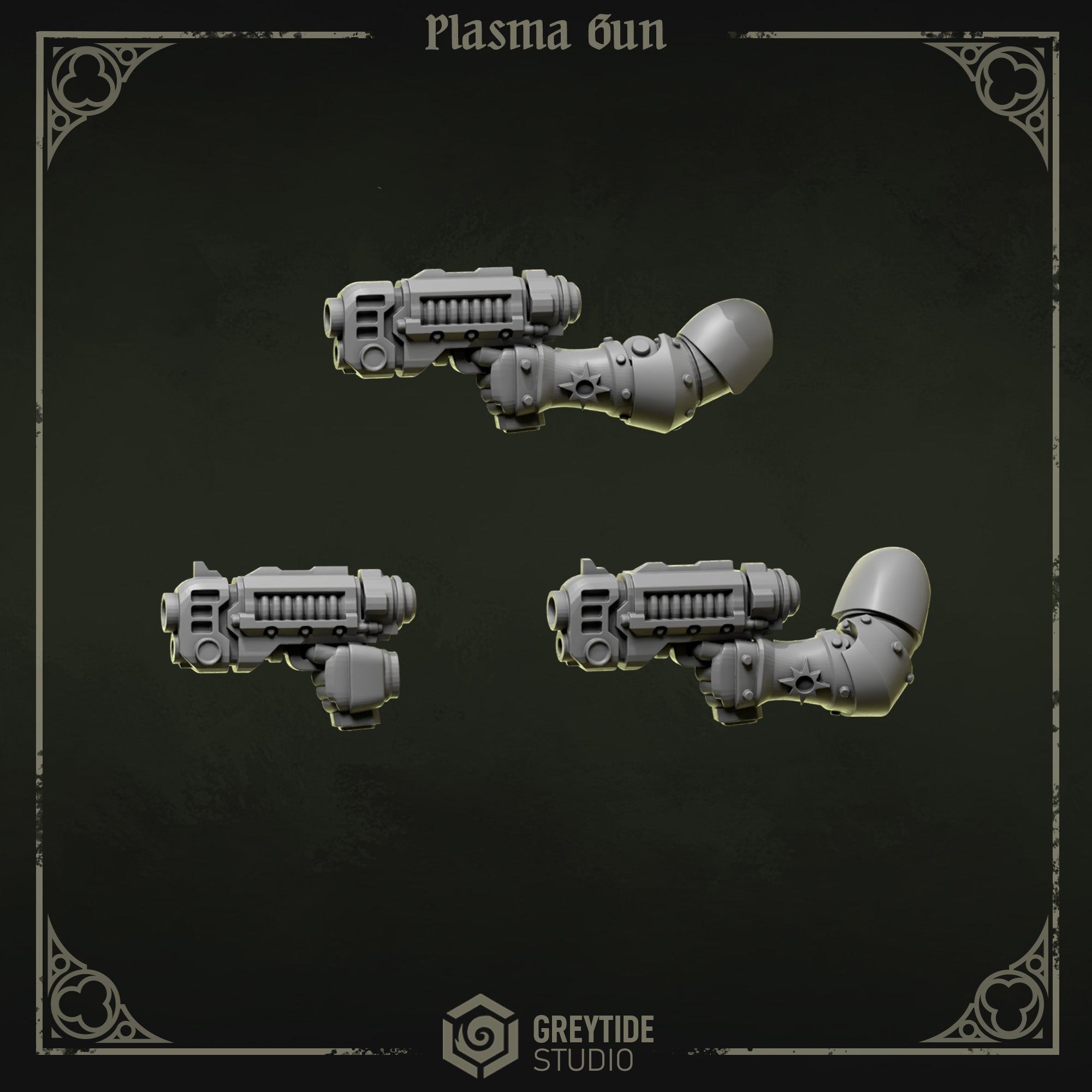 Pistols | Eternal Pilgrims | Conversion Bits For 28mm 32mm Sci-fi Marines