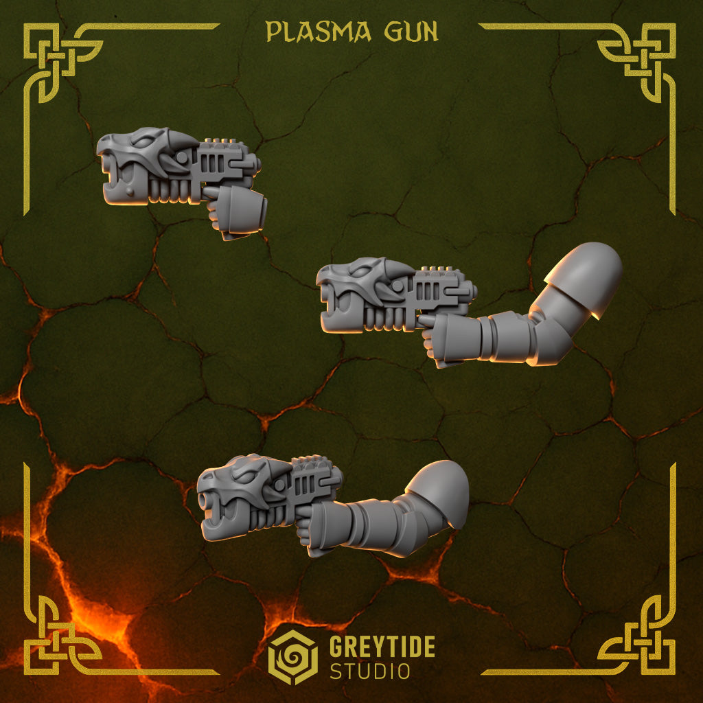 Pistols Anvil Wardens Conversion Bits For 28mm 32mm Sci-fi Space Knights