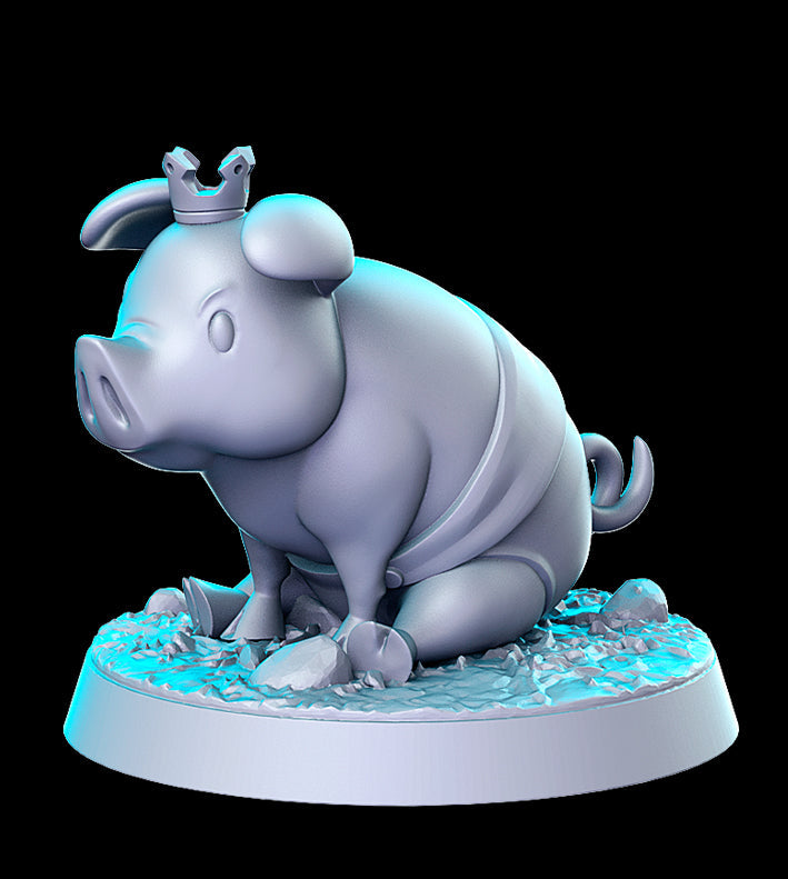 Piggy Princess | Monster Hunters Vol 2 | Fantasy Miniature | RN Estudio