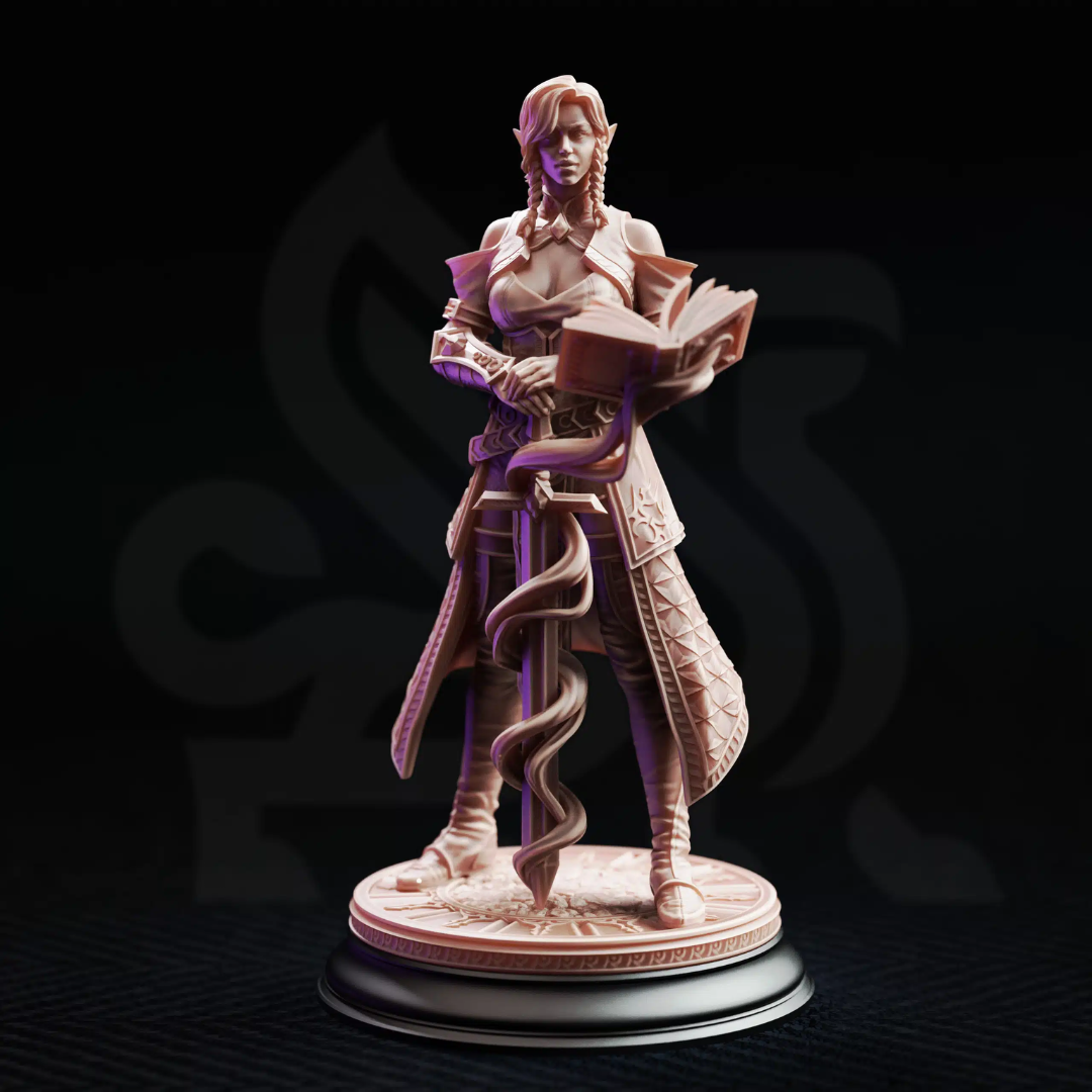 Proctor Synthelia Sentinel of the University - 3D Printed Paladin Miniature