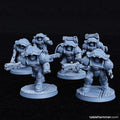 Myrmidon Armadillos - Ranged Superhuman heavy troops
