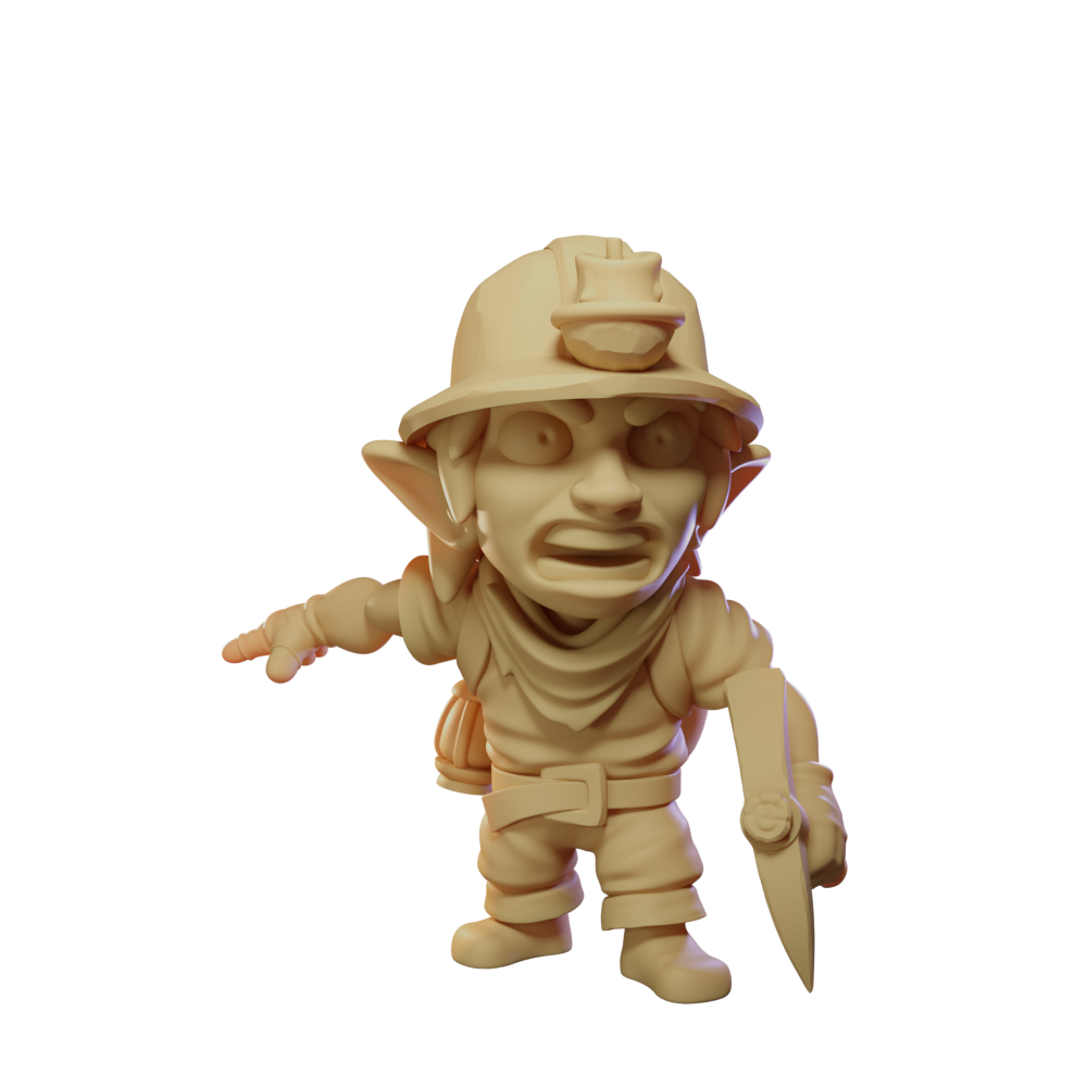 Stone King's Kings & Arcadian HQ - Special Characters II Oversized Resin Miniatures