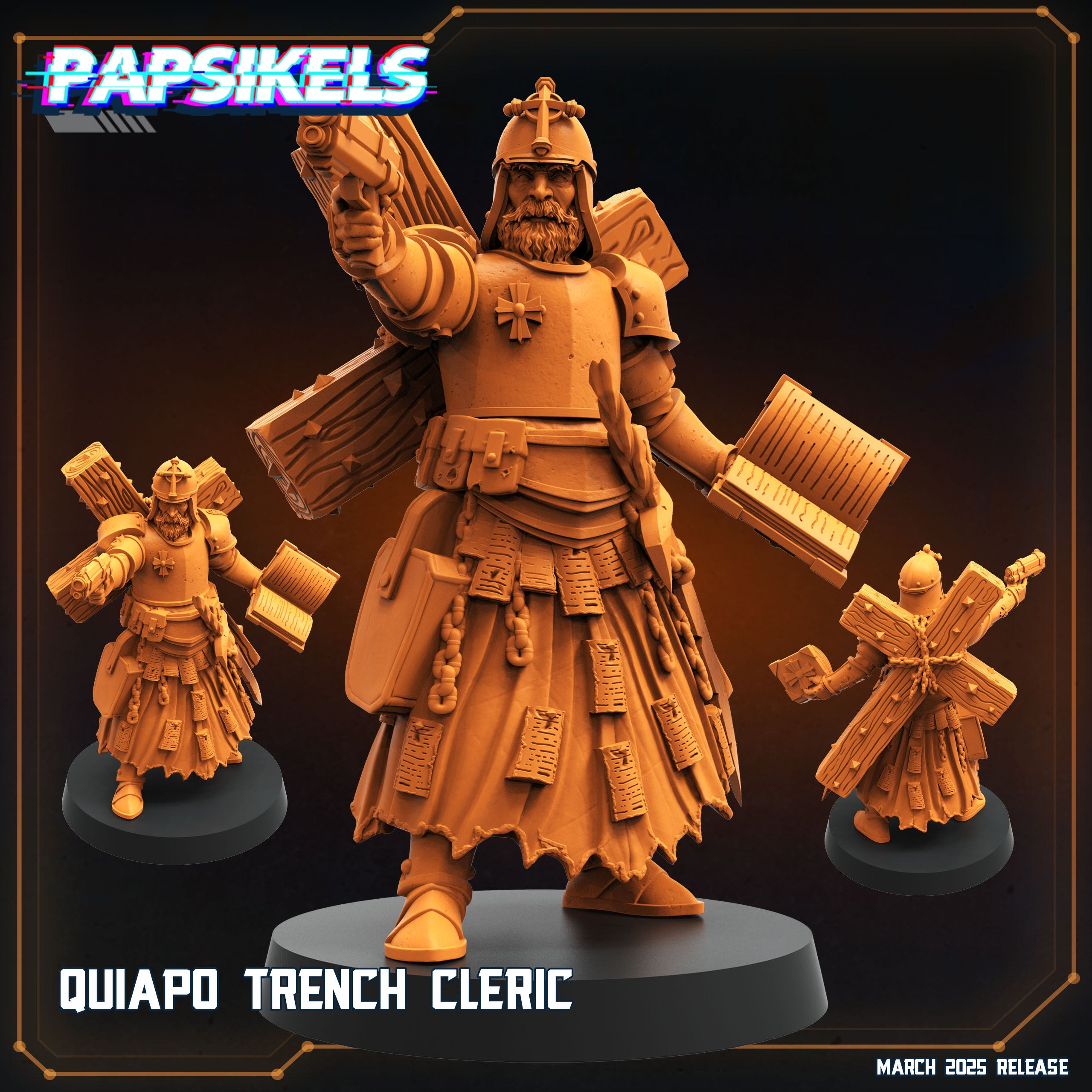 Quiapo Trench Cleric | Trench Grimdark | Papsikels