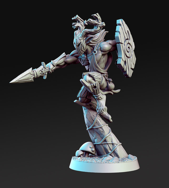 Warrior Quickspear | Inside the Magic Forest | Fantasy Miniature | RN Estudio
