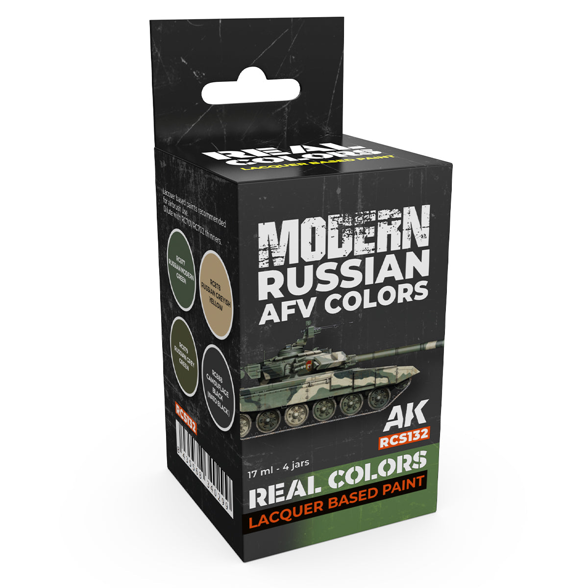 AK Interactive Real Colors - Modern Russian AFV Colors Set (RCS132)