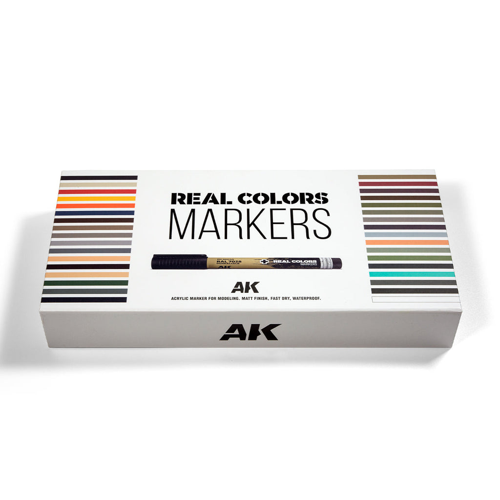 AK Interactive Real Colors Markers Special Box (RCM150)