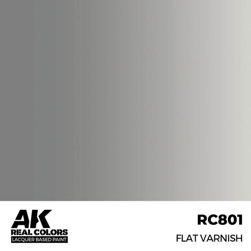 AK Interactive Real Colors - Flat Varnish 17ml. (RC801)
