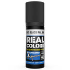 AK Interactive Real Colors - Flat Black RAL 9005 17ml. (RC804)