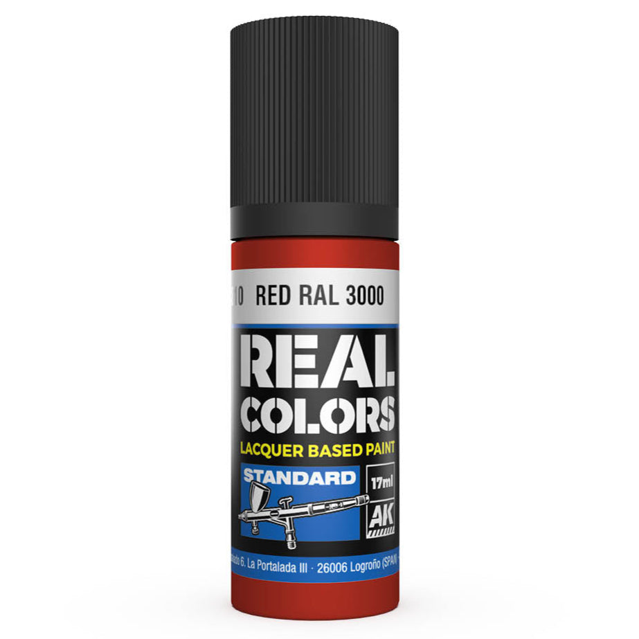 AK Interactive Real Colors - Red RAL 3000 17ml. (RC810)