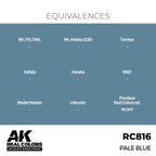 AK Interactive Real Colors - Pale Blue 17ml. (RC816)