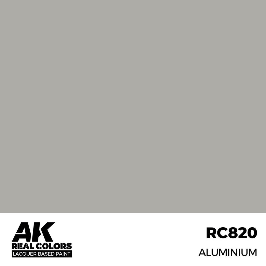AK Interactive Real Colors - Aluminium 17ml. (RC820)